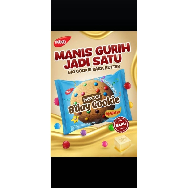 

NABATI NEXTAR BDAY COOKIE 30G