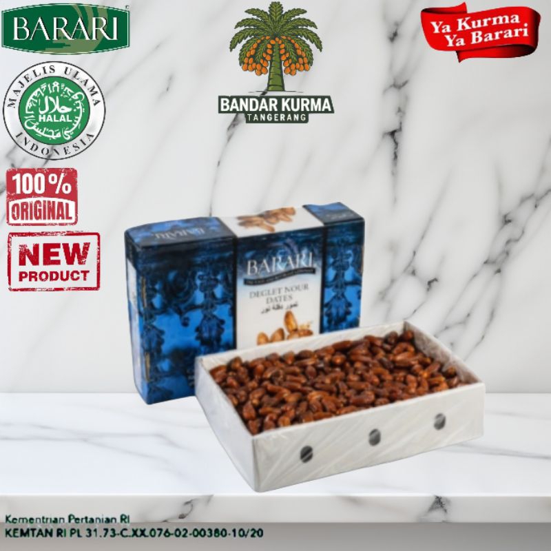 

Kurma Barari Deglet Nour Processed (Madu) 5Kg Algeria