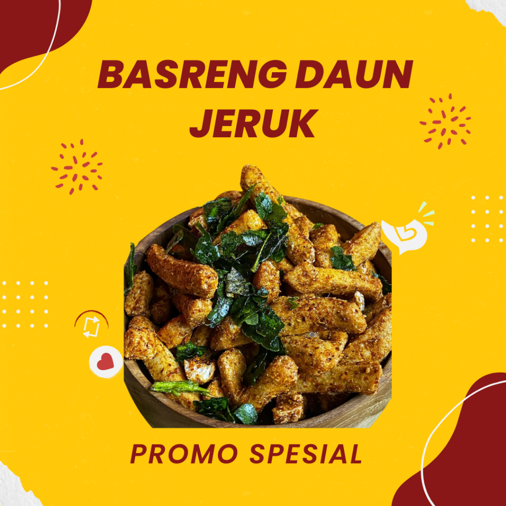 

Cemilantree Basreng Pedas Daun Jeruk