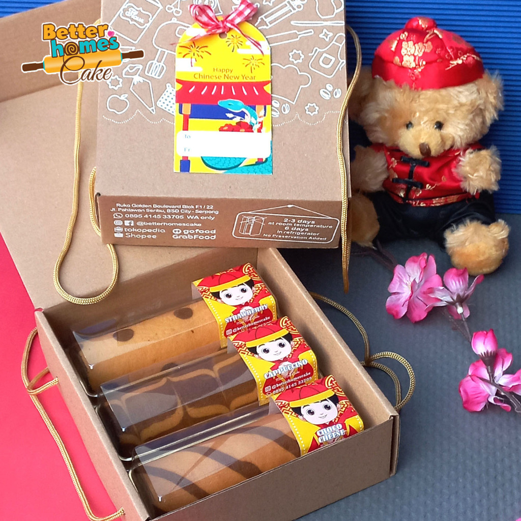 

CNY Chinese Mini Roll Cakes