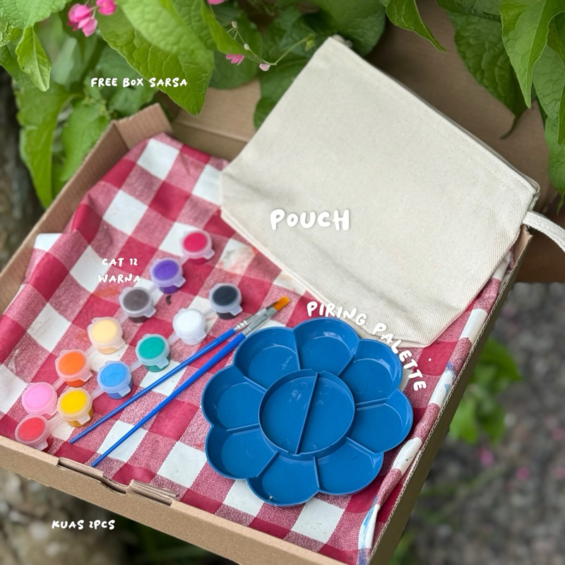 

Paket Melukis Pouch Canvas DIY KIT