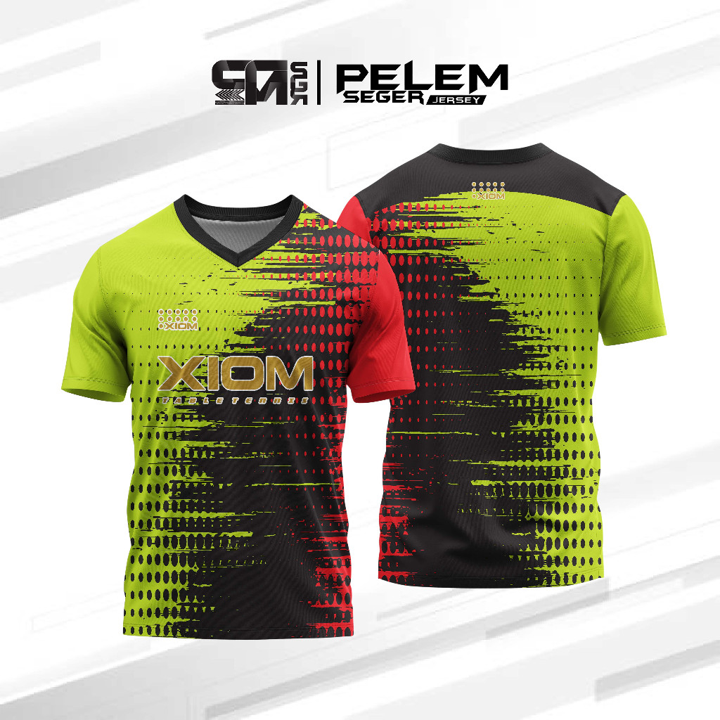 jersey baju kaos pingpong | tenis meja | badminton | sepak takraw costum satuan dan nama