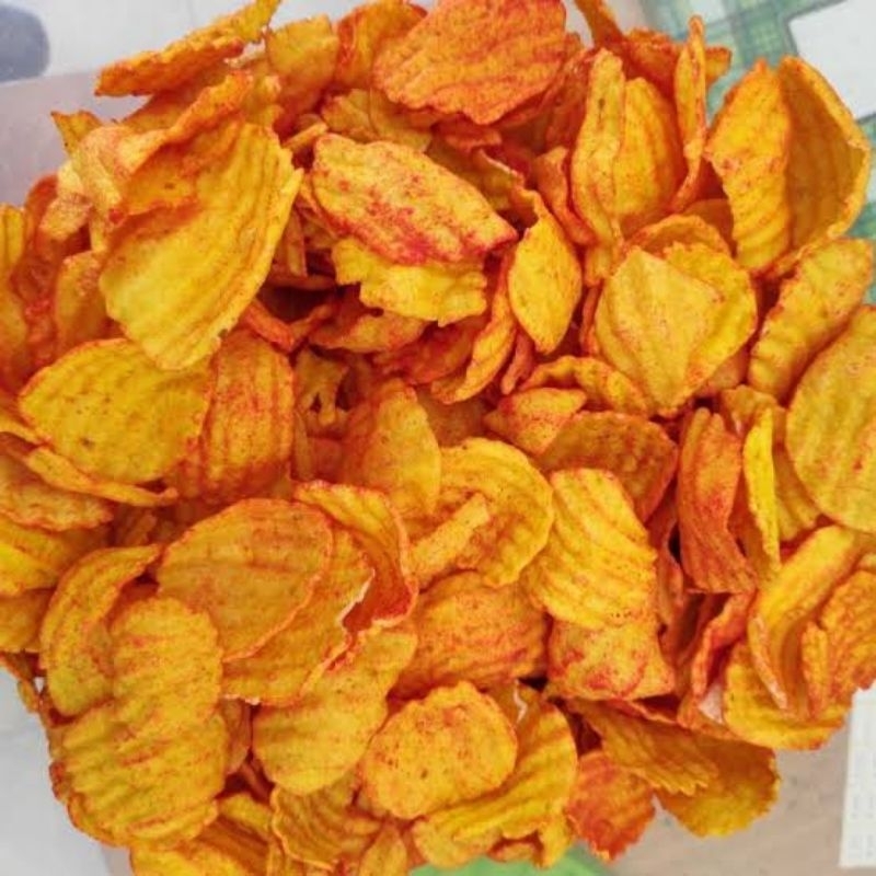 

250 gram keripik Poco Poco Klaten/keripik Poco balado / keripik kentang balado/camilan/kentang