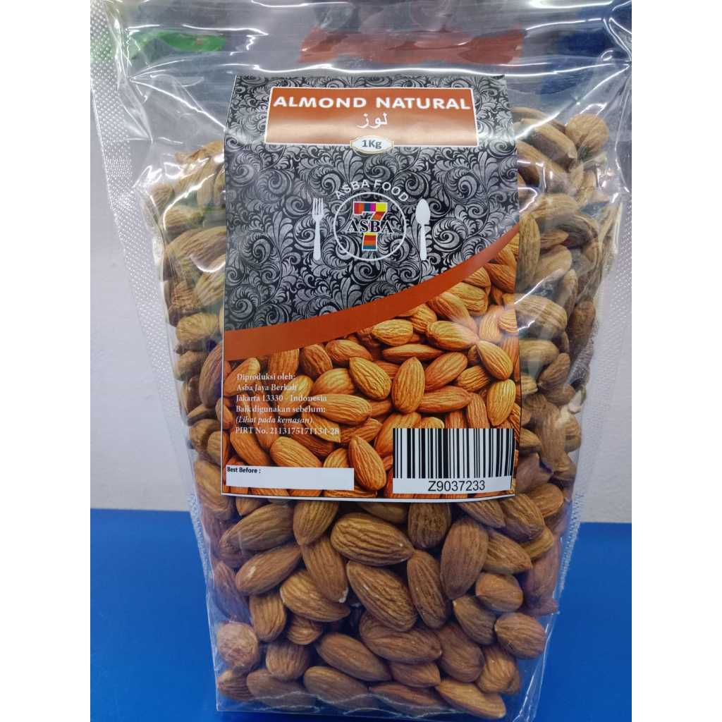 

ASBA KACANG ALMOND NATURAL 1KG