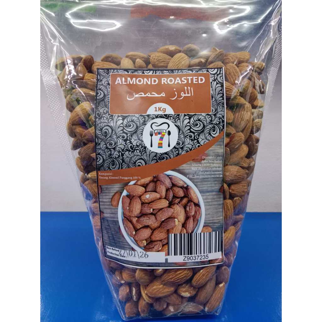 

ASBA KACANG ALMOND ROASTED 1KG