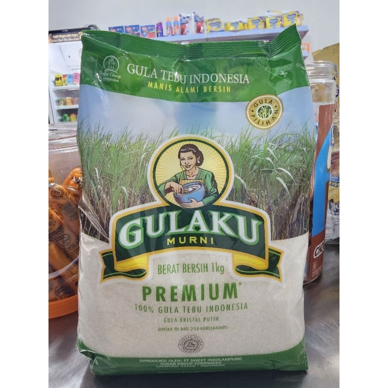 

Gulaku Murni Premium Berat Bersih 1kg