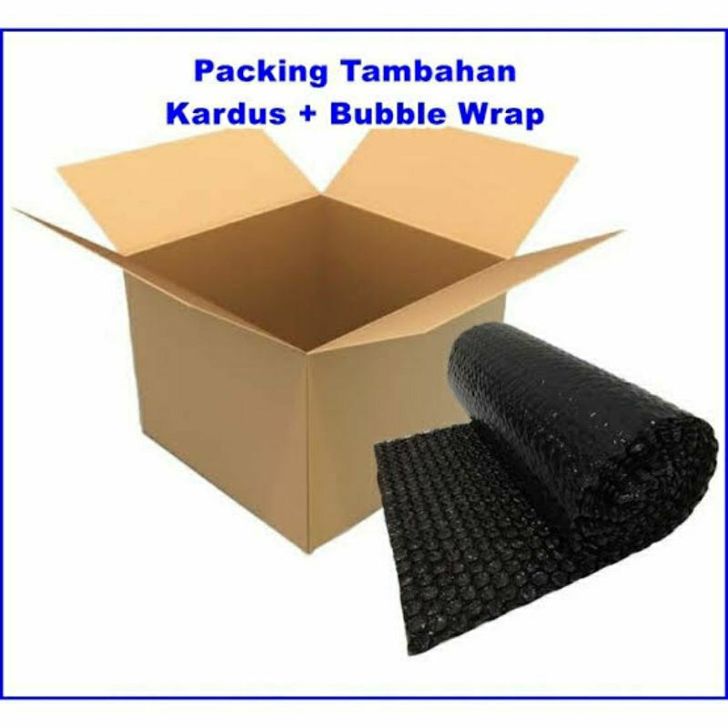 

Extra Kardus dan Bubble Wrap untuk Tambahan Packing Paket