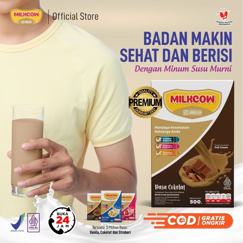 

PINGIN GEMUK - Milkcow Susu Gemuk Secara Alami 500gr