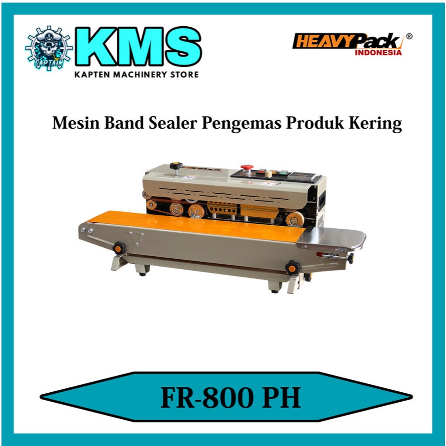 FR-800PH Continuous Band Sealer Mesin Press Segel Plastik FR800