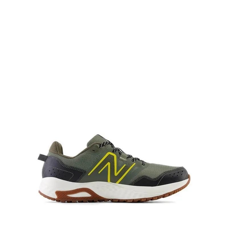 Sepatu Lari Pria New Balance 410 Men's Running Shoes - Olive (NEWMT410CG8OLI)