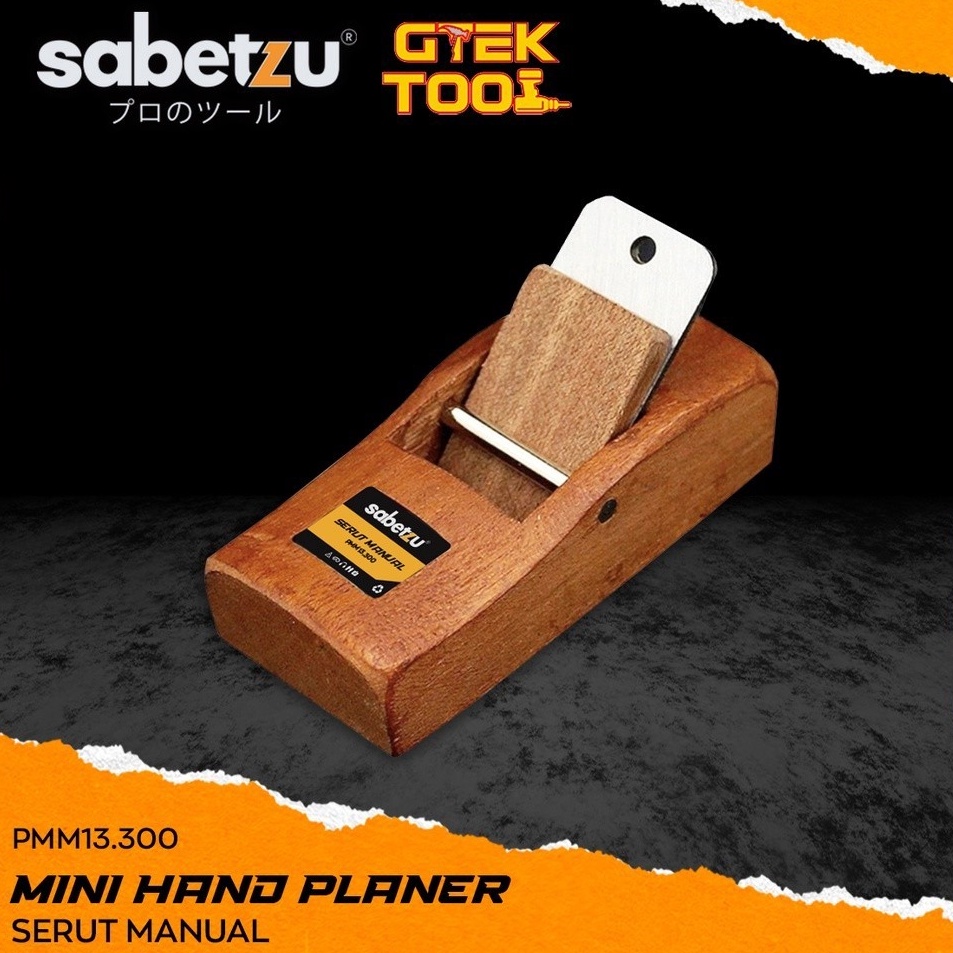 On Sale  Sabetzu Alat Mesin Planer Mini Ketam Serut Pasah Kayu Kecil Manual