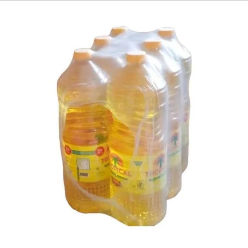 

Tropical minyak goreng 2 liter perkrat isi 6 botol