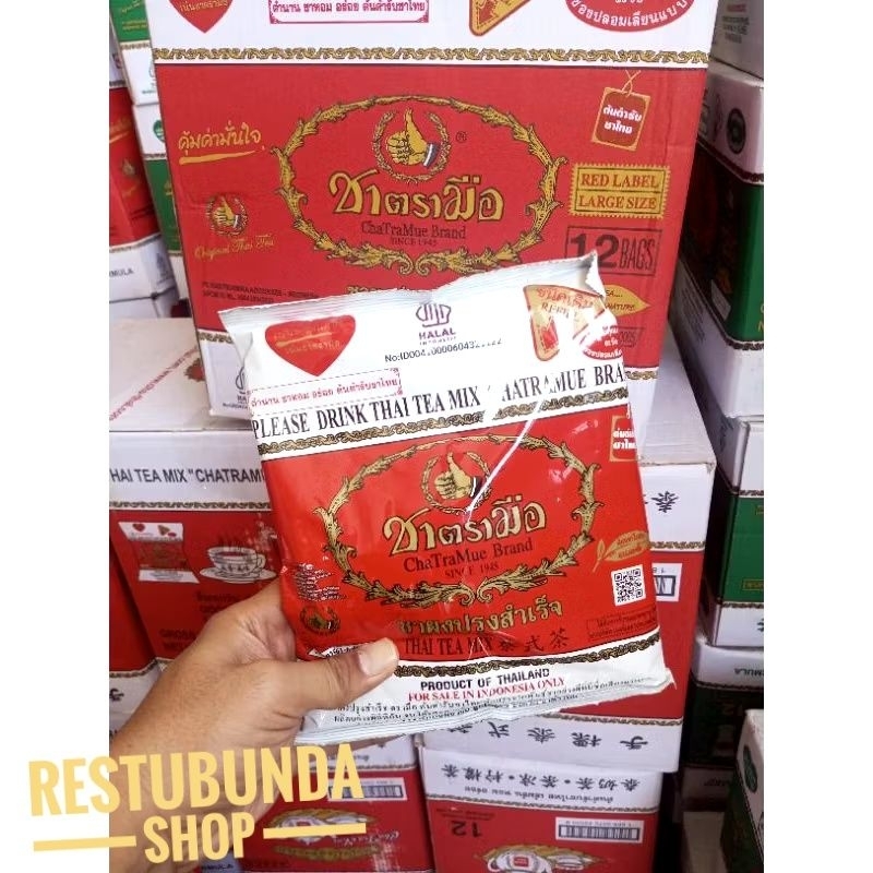 

Thaitea Merah Original Chatramue 400gr BPOM RI
