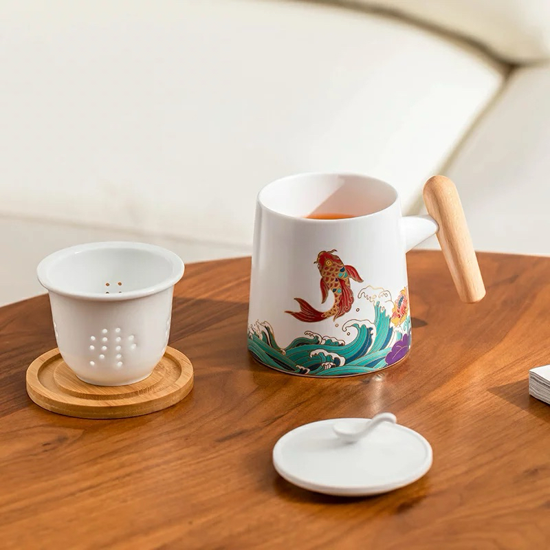 

Hampers Tea Mug Ikan Koi Hoki Hampers Murah Kado Souvenir Gift Set Premium Box