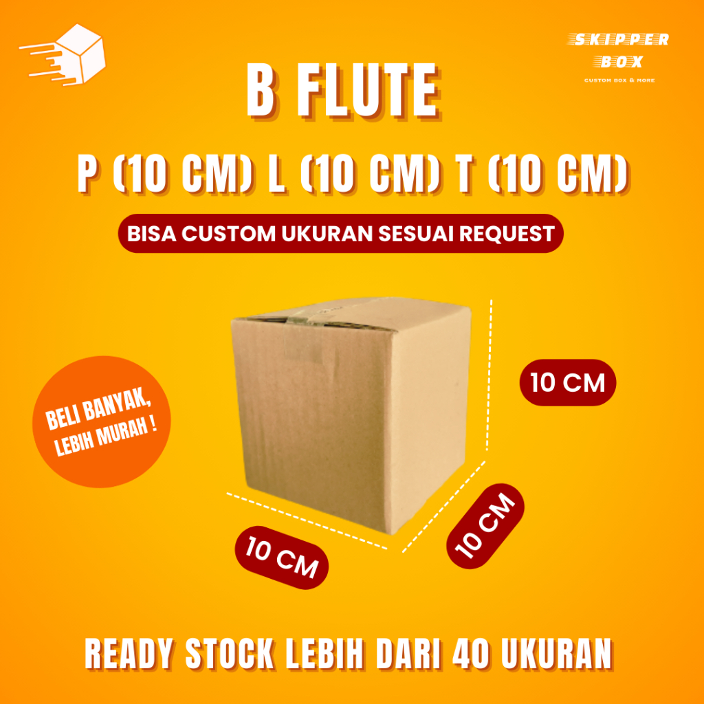 

P 10 x L 10 x T 10 CM KARDUS BOX POLOS KARTON PACKING JUMBO PINDAHAN DUS COKLAT BARU