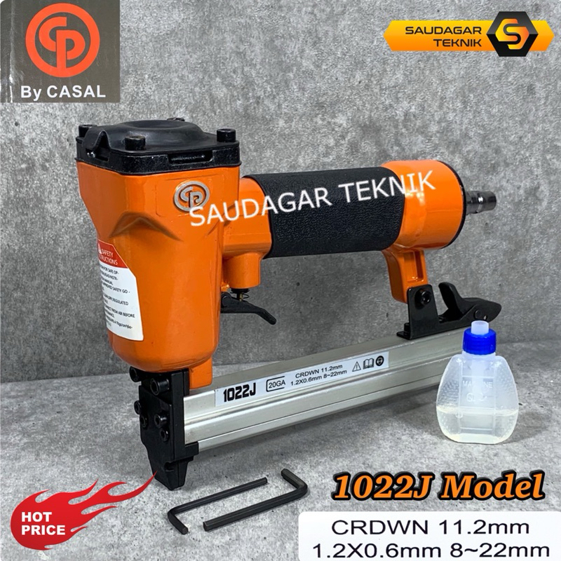 

CASAL Mesin Staples Paku Tembak Angin 1022J F30 Air Nailer Stapler Gun F 30 1022 Alat Staples Tembak Jok Motor Sofa Kayu Furniture