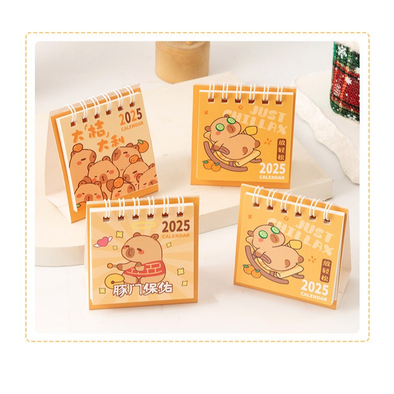 

[SH] Memo Planner Capybara Mini / Memo Event Planner Mini Capybara