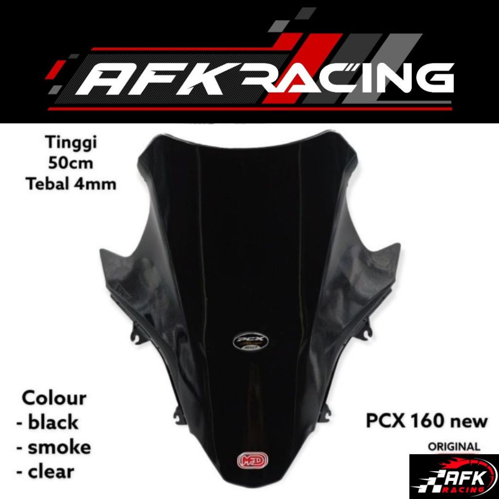 Visor windshield All new PCX lokal old new honda pcx 150 160 abs non abs tinggi berkualitas