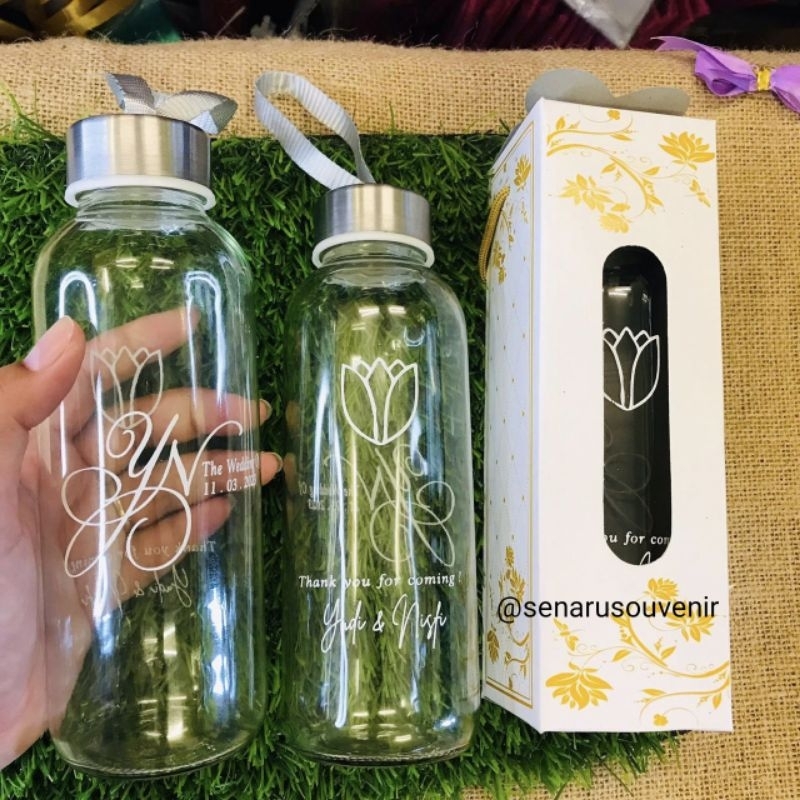 SOUVENIR TUMBLER BENING CUSTOM KEMASAN BOX