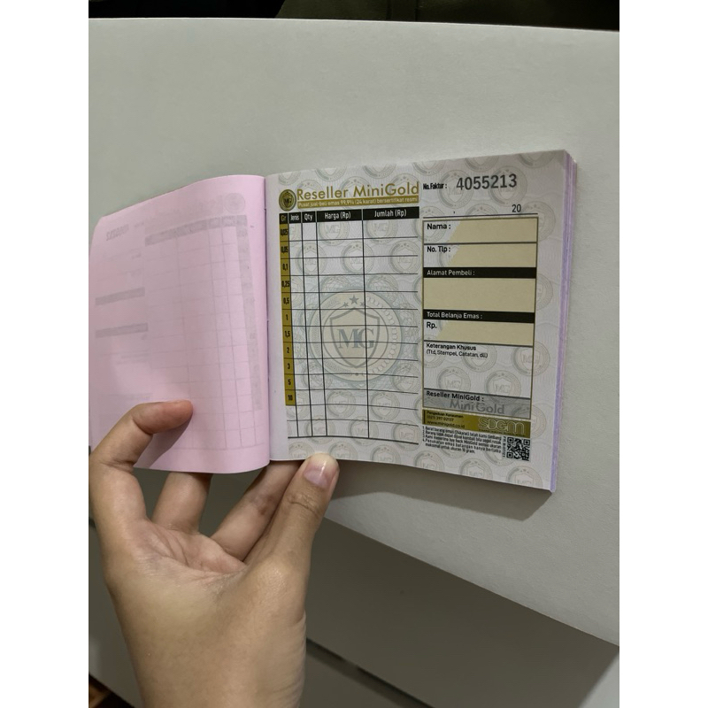 Nota reseller minigold