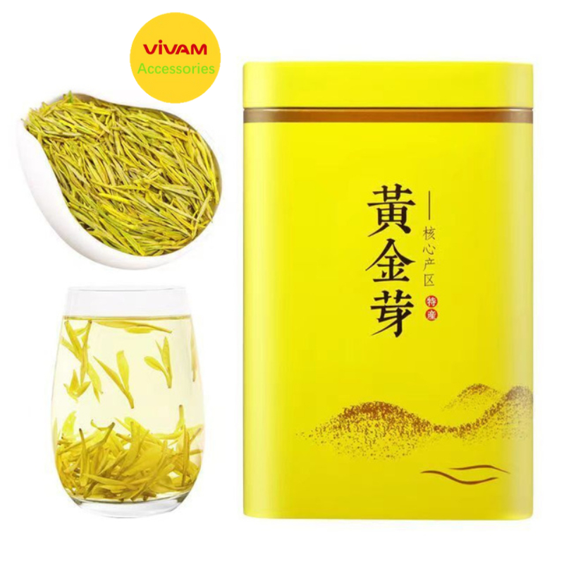 

Yellow Buds Tea Huang Jin Ya (黄金芽）Super Golden Bud Gold Leaf