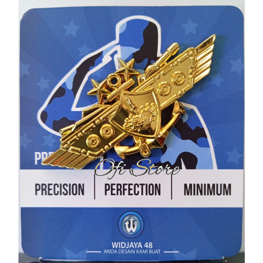 Ofi Store : BREVET TNI AL/BREVET MARINIR/BREVET KAVALERI/WIDJAYA 48
