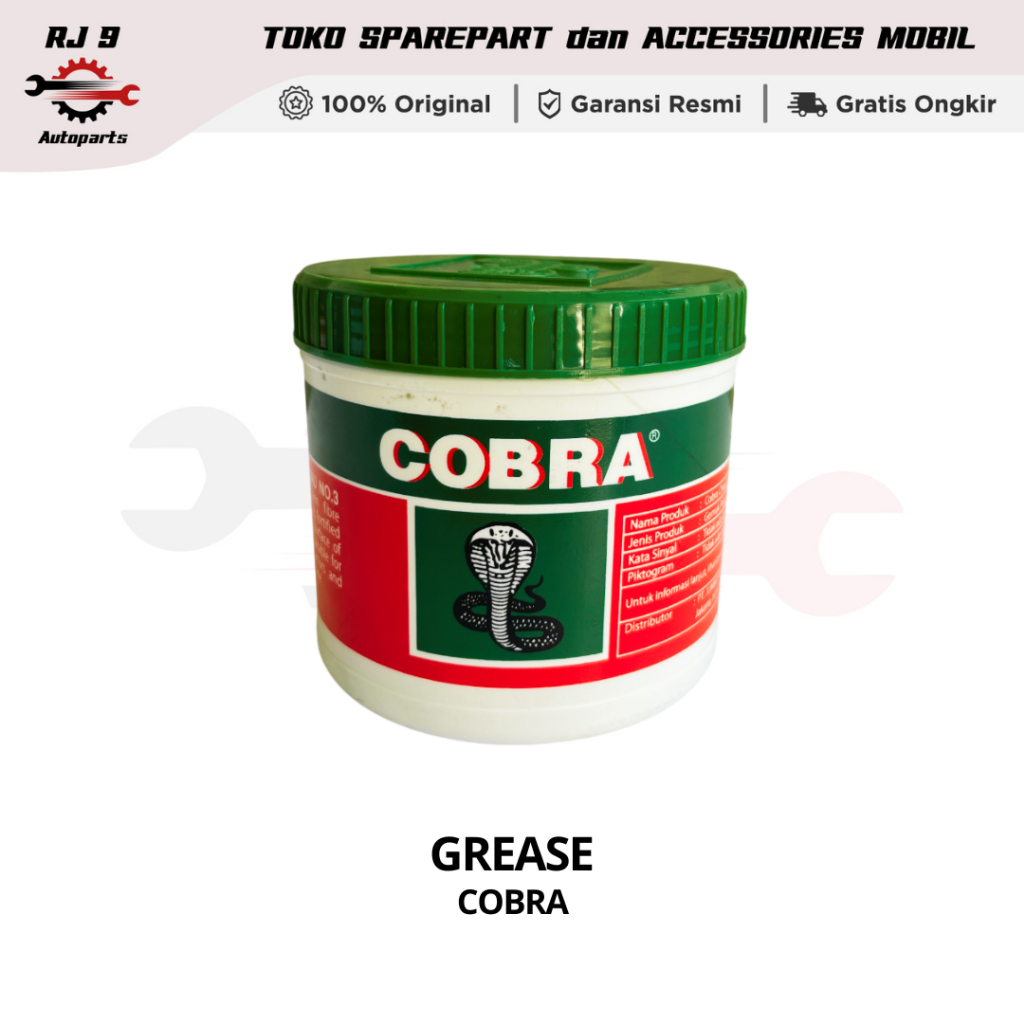 Cobra Chassis Grease Hijau / Gemuk Hijau Cobra