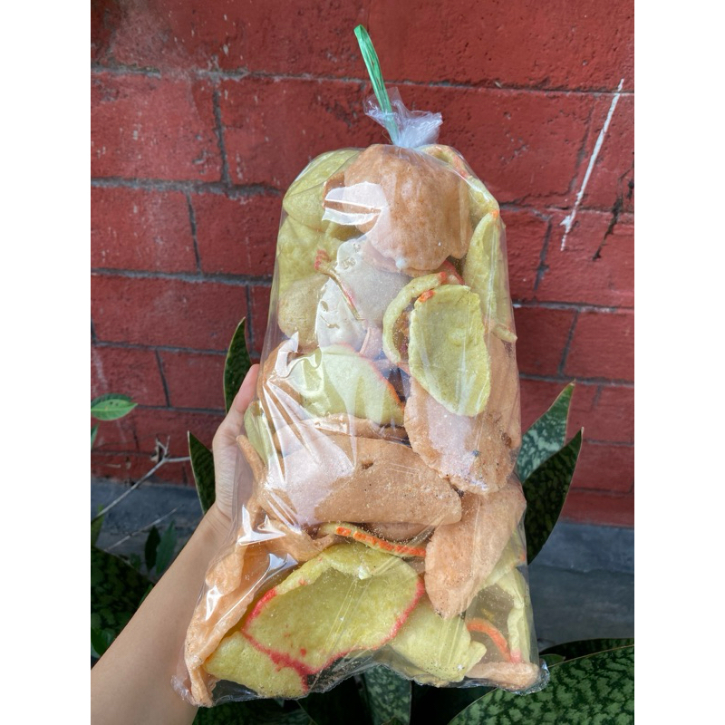 

Kerupuk Goreng Pasir Rasa Terasi Berat 165 Gram