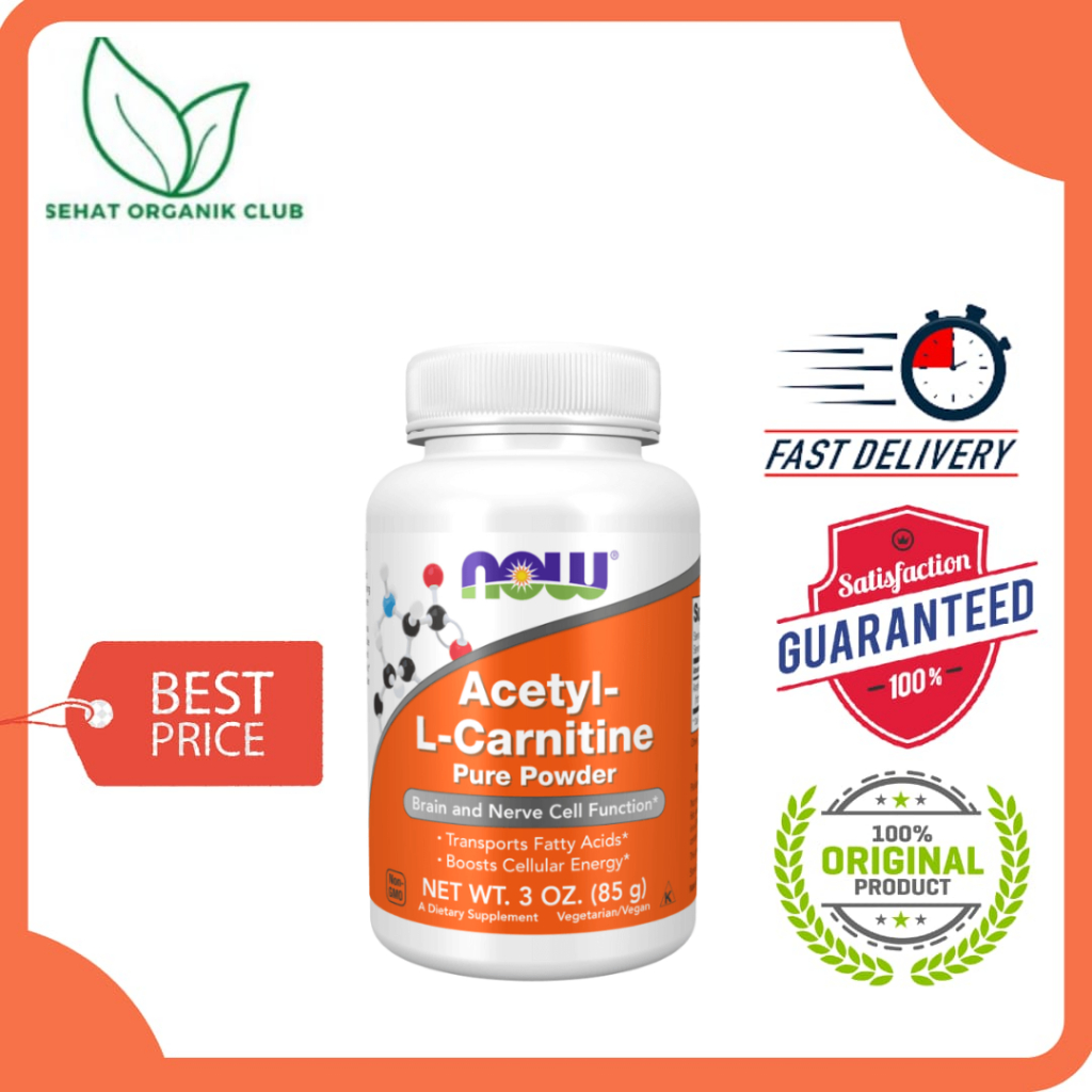 

NOW Foods Acetyl-L-Carnitine Pure powder 85 gr