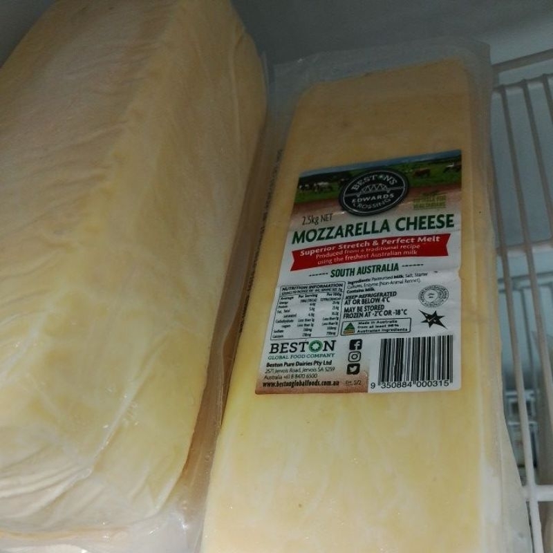 

keju mozarella Beston 2.5kg