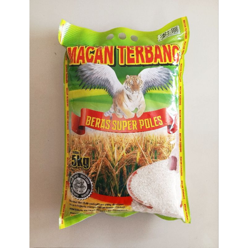 

Beras Premium Pulen Macan Terbang 5kg