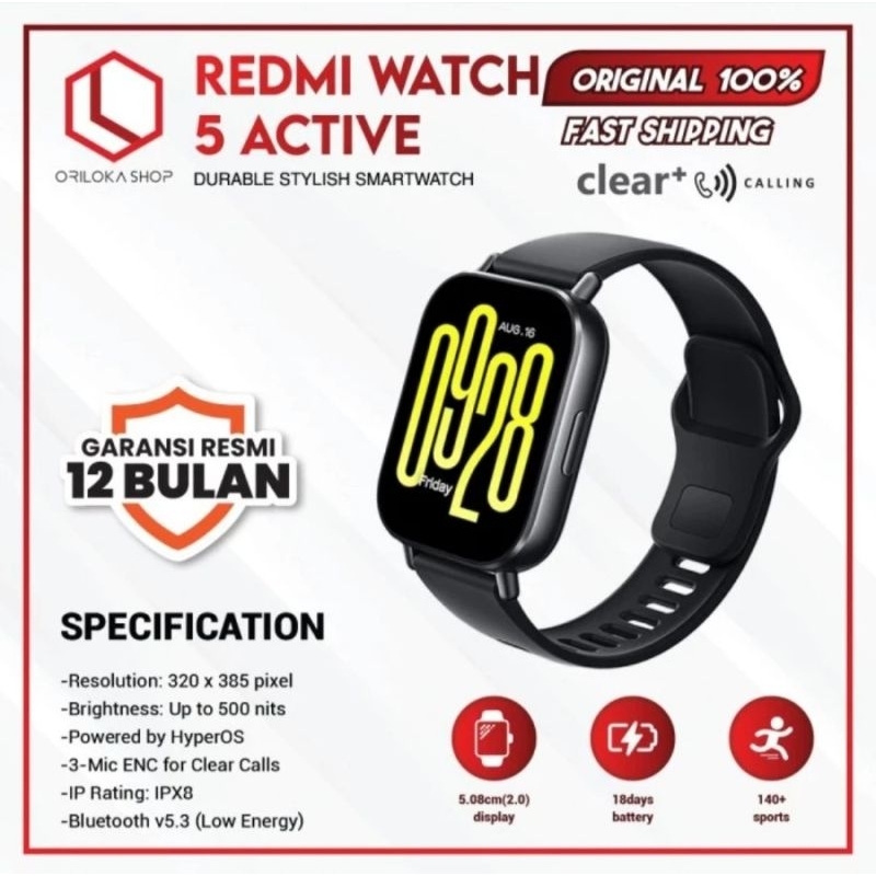 Redmi watch 5 active