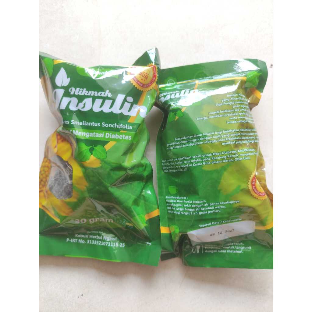 

Teh Daun INSULIN Curah Ampuh Untuk Obat Diabetes