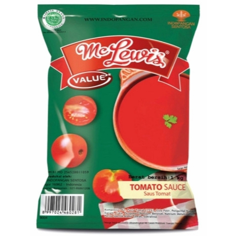 

Mc Lewis Tomato Sauce (1kg)