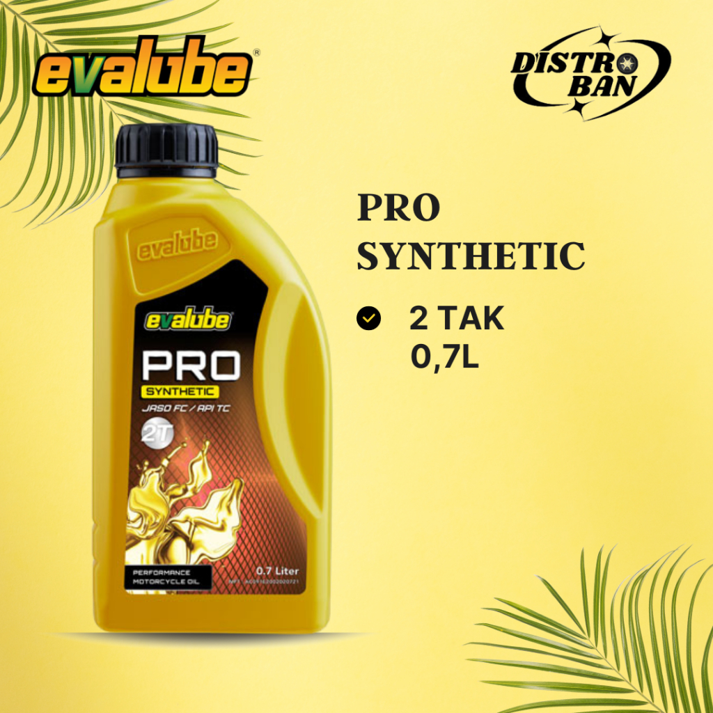 Oli Samping Evalube Pro Synthetic 2T untuk motor 2 tak Ninja F1zr satria Rx King TZR NSR 150R