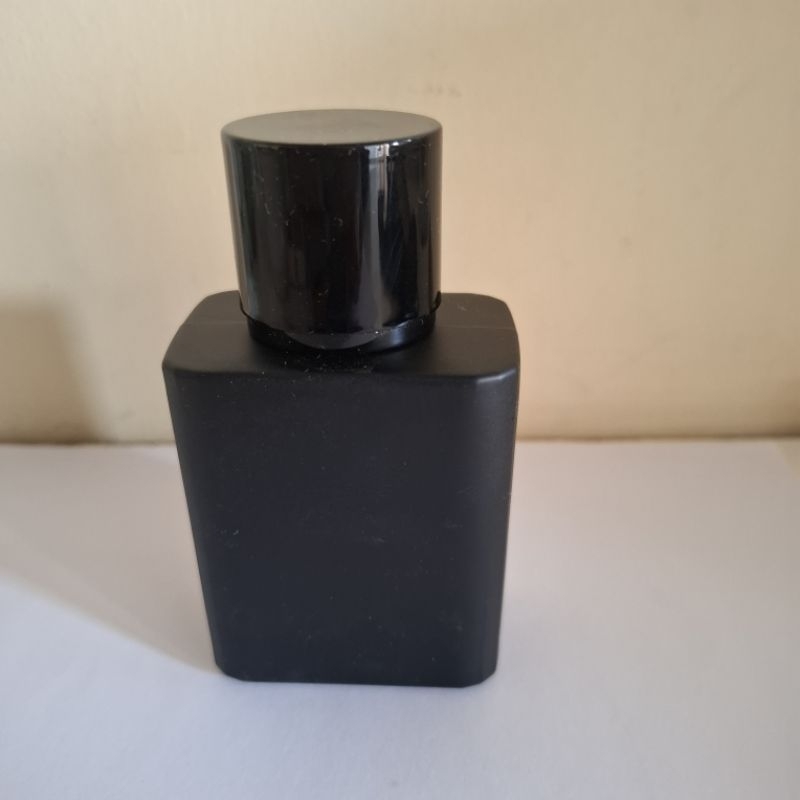BOTOL PARFUM 50 ML HITAM DOFF|Semy press
