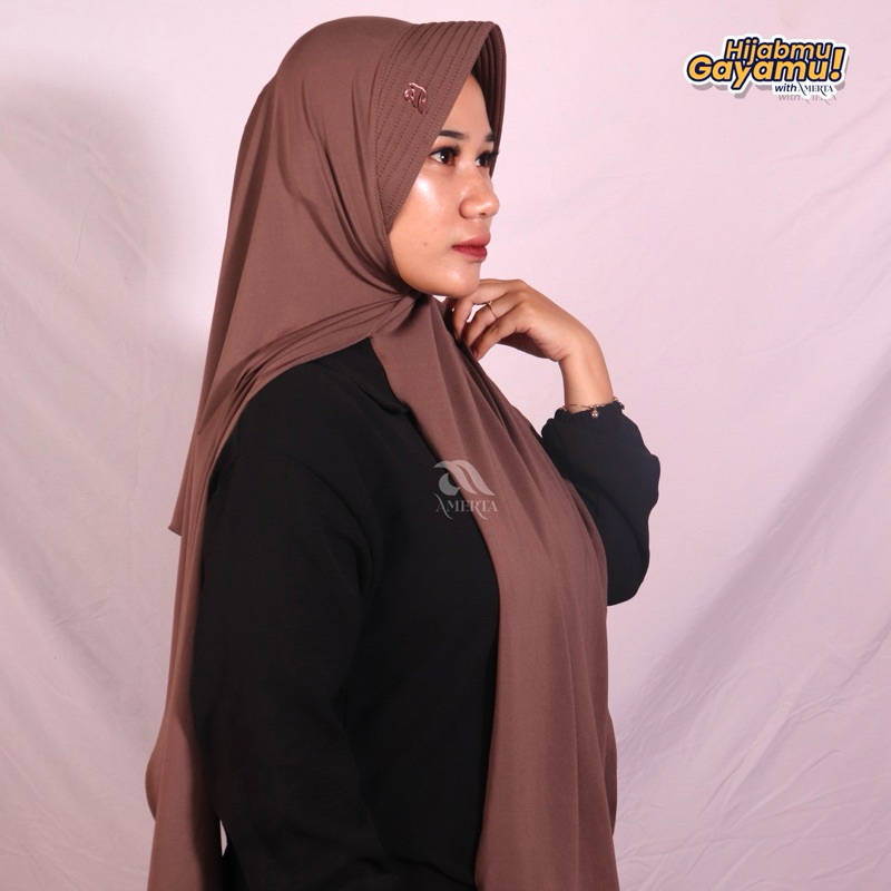 PASHMINA INSTAN PET I HIJAB PET AMERTA I PASMINA PET
