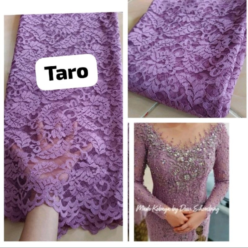 KEBAYA Bahan Semi Prancis premium
