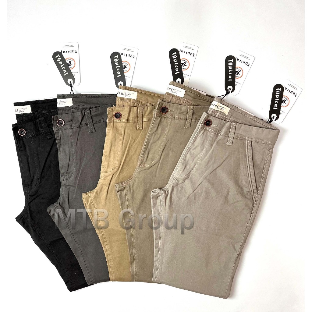 Celana Panjang Chino TYPICAL ORIGINAL Slimfit Bahan Cotton Stronius / Chino Typical Cassual Premiun 