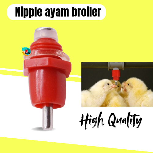 Nipel Ayam Broiler Nipple Ayam Petelur Alat Tempat Minum Ayam Alat Minum Ayam Puyuh Kelinci Otomatis