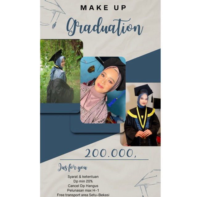 JASA RIAS MAKEUP WISUDA/MUA jabodetabek