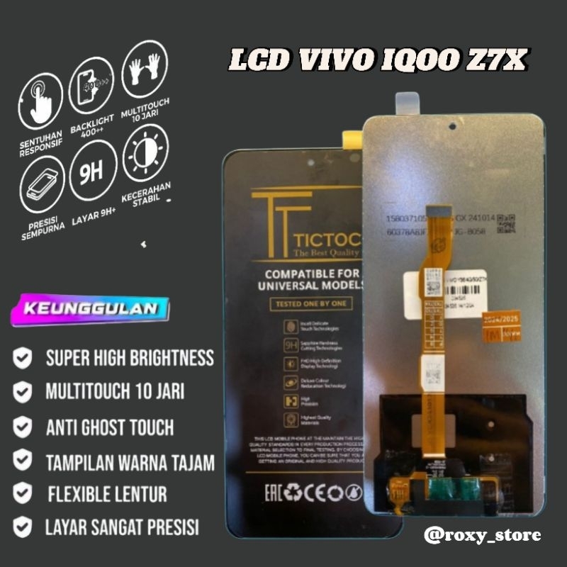 lcd vivo iqoo z7x/y36 2023