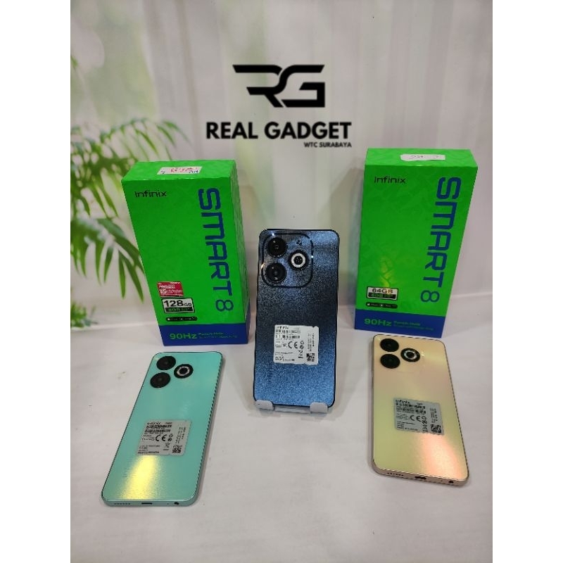 Infinix Smart 8 Ram 4/128 (SECOND) Original Resmi Indonesia