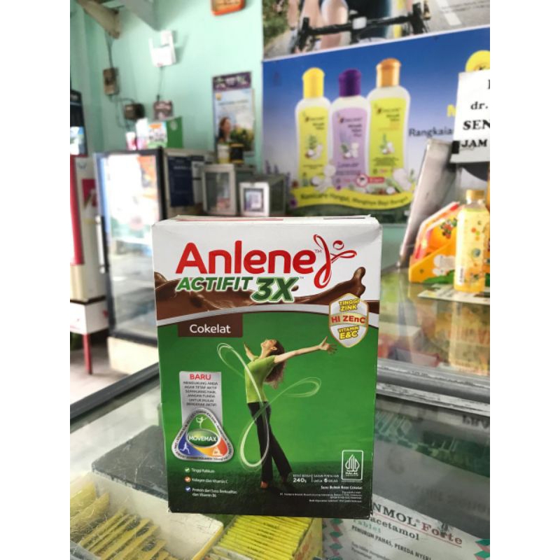 

ANLENE ACTIVE 3X RASA COKLAT ( 240g )