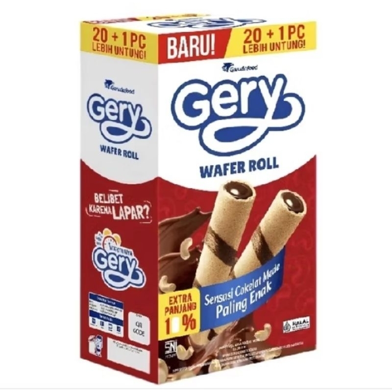 

Chocolatos Gerry Waferrolls bonus 1pcs