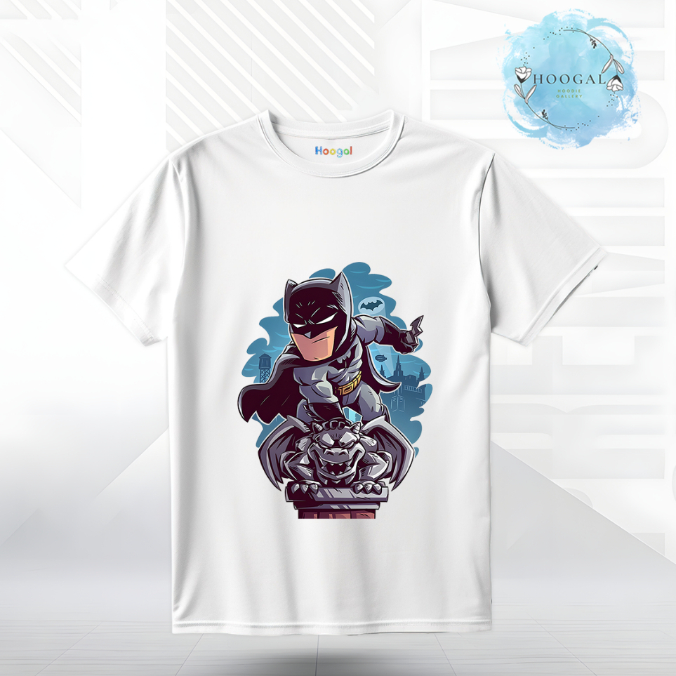 Hoogal Kaos Motif Batman Distro 20s Sablon DTF