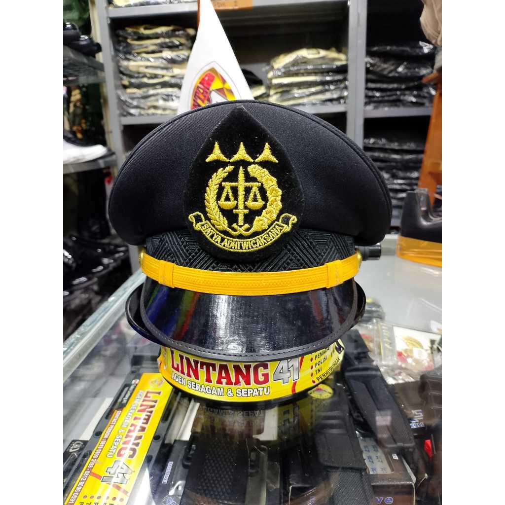 Topi Pet PDU Jaksa Kejaksaan TOPI PET PENGADILAN