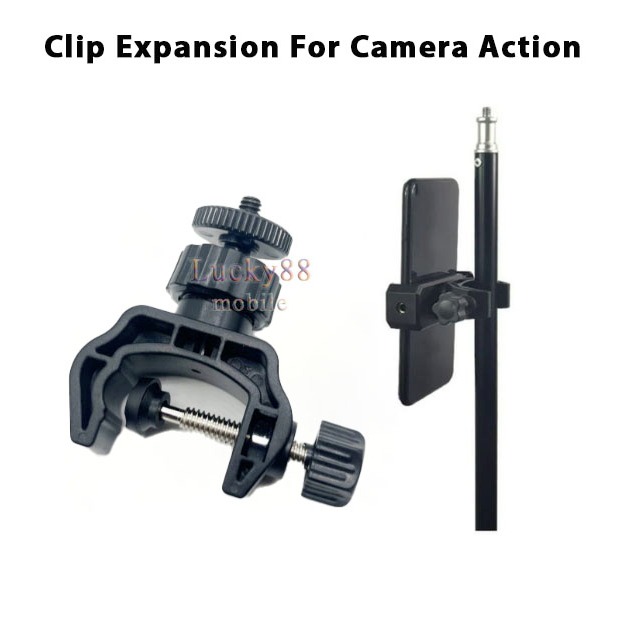 Clip Ekspansi Camera Action Gopro & Bracket Siaran Langsung Ponsel Aksessories Kamera Aksi Fotografi