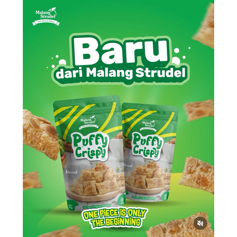 

[READY] PUFFY CRISPY MALANG STRUDEL (TEUKU WISNU)