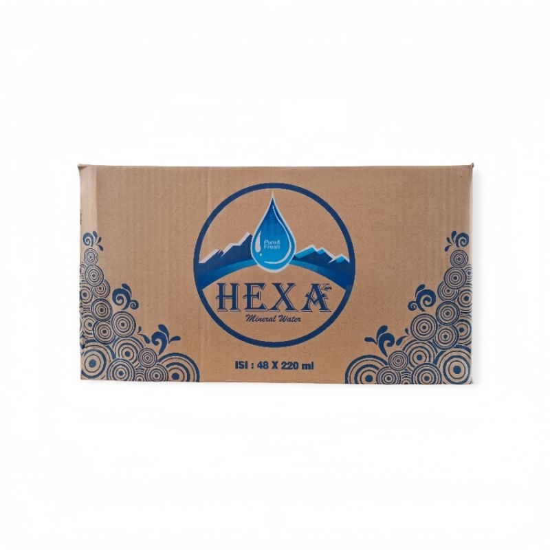

Hexazam Mineral Water ISI: 48 x 220 ml